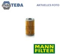 H 614 X MOTOR ÖLFILTER MANN-FILTER FÜR MERCEDES-BENZ SALOON,KOMBI,COUPE