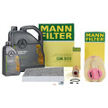 MANN Filterset + 6L ORIGINAL 5W30 Motoröl für MERCEDES W211 S211 E200 / NGT M271
