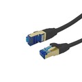 ProfiPatch Patchkabel Cat.7 Rohkabel RJ45 PiMF Netzwerk DSL LAN TV schwarz 15m