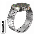 Titan & Edelstahl Armband für Apple Watch Ultra 49mm, Series 4-11, 42 bis 49mm