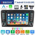 Android 13 32G Carplay Autoradio GPS Navi RDS WIFI USB KAM Für Audi A3 S3 RS3 8P