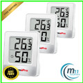 ThermoPro TP49W-3 digitales Mini Thermo-Hygrometer Thermometer innen Raumther...