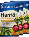 1-3 KLOSTERFRAU HANFÖL GOLDMOHN STRESS ENTSPANNUNG NERVEN VITAMIN B12 LEISTUNG !