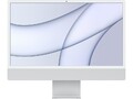 iMac 24" 2021 Core M1 8CPU 8GPU - 3,2 GHz 8 GB RAM 512 GB Silber - Qwertz (DE)