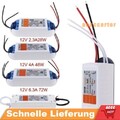 12V netzteil treiber  DC 18/28/48/72/100 W Trafo LED Transformator  Netzadapter