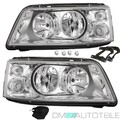 H7/H1 Klar Scheinwerfer Set +Motor passt für VW T5 Multivan Transporter ab 2003