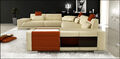 Ledersofa Sofa mit USB Couch Designersofa U Form Eckgarnitur Polsterecke XXL Big