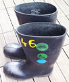 BEKINA Light Gummistiefel Stahlkappen Gr 46 / 11 Feuerwehr Sicherheitsstiefel S5