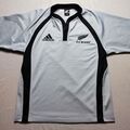 Neuseeland Rugby Shirt All Schwarz Rugby Shirt 2005 Training Shirt Größe M Sehr guter Zustand