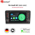 7" Für Audi A3 S3 RS3 8P 8V Apple Carplay Android 13 Autoradio GPS Navi RDS DAB+