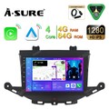 DAB+ Android 15 64G Autoradio Für Opel Astra K 2015-2019 Apple Carplay GPS NAVI