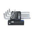 3 in 1 Torx-Winkelstiftschlüssel-Satz,10-tlg lang KS TOOLS 920.2520