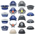 Playmobil Polizei | Ersatzteile Zubehör | Helm Hut Mütze Barett | Polizei SEK