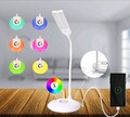 LED Schreibtischlampe Nachttischlampe Tischlampe touch anpassbare Farben DHL