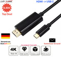 USB-C zu HDMI Kabel 4K UHD Typ C auf HDMI für Samsung Huawei Sony Xiaomi TV