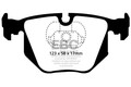 Bremsbelag Satz Bremsscheibe Scheibenbremse EBC Brakes Hinten für BMW X5 X3 E38