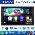 4+64G Für VW T5 Multivan Autoradio GPS Bluetooth Navi Android14 RDS SWC Carplay