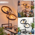 Lichteffekt Wohn Schlaf Zimmer Lampe Nacht Tisch Leuchte anthrazit Verstellbar