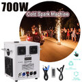 Cold Spark Machine 700W Sparkular Funkenmaschine DMX dj Hochzeit Feuerwerk Event