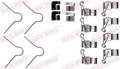 Quick Brake 109-1895 Zubehörsatz, Scheibenbremsbelag für TOYOTA Bremsanlage