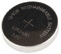 1 x LIR2450 Li-Ion Rechargeable 3,6V Akku Knopfzelle CR2450 wiederaufladbar Euni