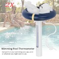 2X Bär Thermometer Schwimmring Pool Schwimmbad Wassertemperatur Poolthermometer