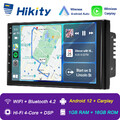 7" Zoll Android 12 Autoradio 2 DIN Carplay mit GPS Navigation Bluetooth WiFi USB