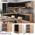 Eckhängeschrank Küchenschrank Küchenmöbel Küchenzeile Fame-Line 57 cm Vicco
