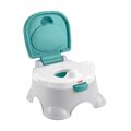 Fisher-Price 3-in-1 Töpfchen, Trainingstoilettenring, abnehmbarer Toilettensitz