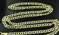 14k Massiv Gelbgold Anker Mariner Kette Halskette 8,40 Gramm #3482 22 Zoll