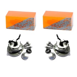 2X DR!VE+ RADLAGER-SATZ VORNE HINTEN PASSEND FÜR FIAT CROMA OPEL SIGNUM VECTRA