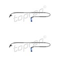 2X TOPRAN ABS-SENSOR RADDREHZAHL HINTEN BEIDSEITIG PASSEND FÜR BMW 3 | 622 453
