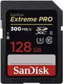 SanDisk Extreme PRO 128 GB SDXC-Speicherkarte bis zu 300 MB/Sek, UHS-II, Class 1