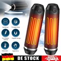 2er Set Handwärmer Elektrisch USB Wiederaufladbar 3 Stufen 10000mah Wärme NEU