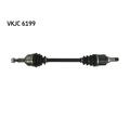 SKF VKJC 6199 Antriebswelle Vorne Links für Renault Fluence Megane III Grandtour