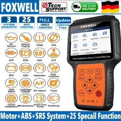 Auto Profi OBD2 Diagnosegerät OBD Scanner EPB Öl SRS DPF TPMS ABS SAS NT650Elite