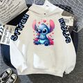 Disney Stitch Erwachsene Hoodie Winter Pullover für Jungen Mädchen Frauen Herren
