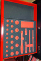 KS TOOLS 2/3 Systemeinlage LEER 1/2" Steckschlüssel-Satz, 26-tlg