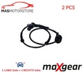 ABS SENSOR DREHZAHLFÜHLER PAAR HINTEN MAXGEAR 20-0340 2PCS A NEU OE QUALITÄT