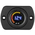 DC 12V Voltmeter LED Display Digital Panel-Meter KFZ Auto Mini Spannungsanzeige