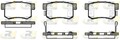 Bremsbelagsatz Scheibenbremse ROADHOUSE 2325.52 für HONDA FR ACCORD CR BE 5 8 CU