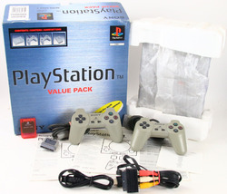 Sony Playstation 1 PS1 SCPH-5502 Konsole OVP Controller Zubehörpaket Inlay Value