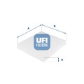 Innenraumfilter UFI 53.031.00 Partikelfilter für MERCEDES AUDI 9A2 9A4 POLO 6C1