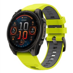 Silikon Armband für Garmin Fenix 8 43 47 51mm 7 7S 7X Pro 6 6X Pro 5 5X Plus 3HR
