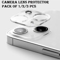 Hartglas Kamera Linse Schutz Premium für iPhone 14 Pro Max 13 Mini Cover
