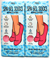 Spa Gel Socken 2 Paar Hautpflege Strümpfe Feuchtigkeit waschbar Einheitsgröße