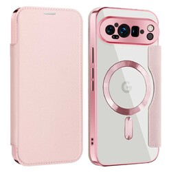Für Google Pixel 10 Pro XL 9A/9 8A 7A Magsafe PU Leder Handy Schutzhülle Cover