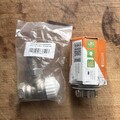 Heimeier Thermostatkopf - Weiß (6000-00.500) inkl. Ventil V-Exact II 1/2 Eck 