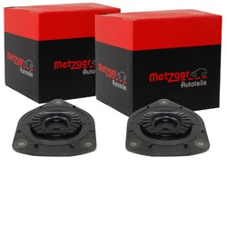 2X METZGER DOMLAGER VORNE PASSEND FÜR RENAULT GRAND MEGANE SCÉNIC LINKS+RECHTS