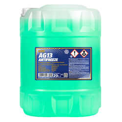 20 (1x20) Liter MANNOL Antifreeze AG13 Frostschutz Fertiggemisch grün (-40°C)